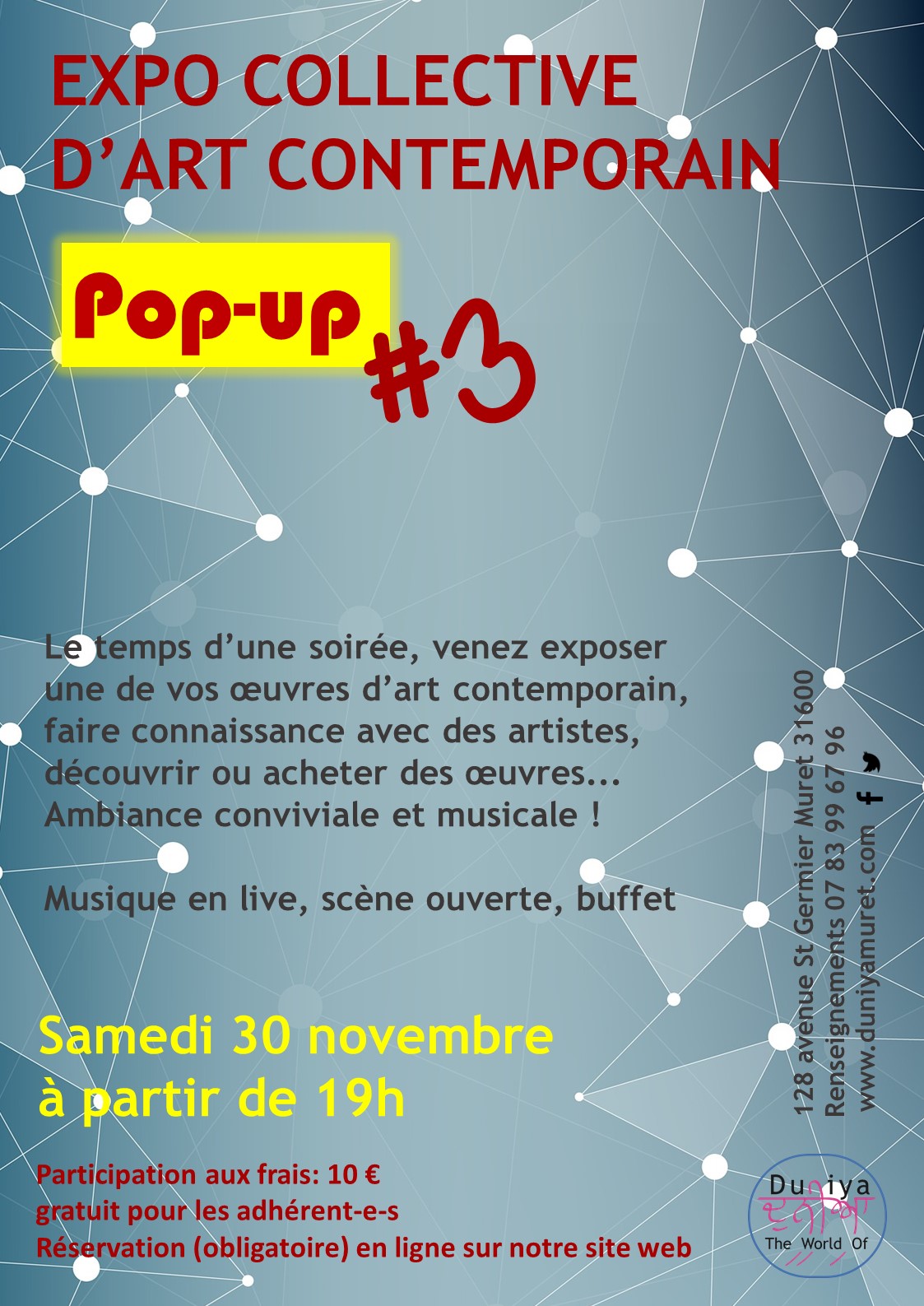 Affiche Expo Pop-up #3